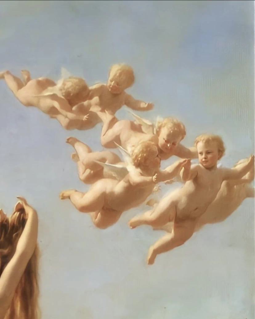 La nascita di Venere - Muzeum Kolekcji im. Jana Pawła II, Varsavia, dettaglio